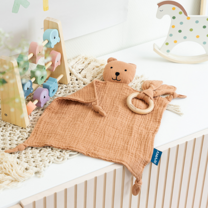 AMARI Schmusebär Set braun für Babies